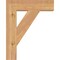 Ekena Millwork Traditional Block Smooth Bracket, Western Red Cedar, 3 1/2"W x 16"D x 20"H BKT04X16X20TRA05SWR - alternate 3